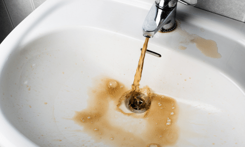 rust colored water Henco Plumbing Service