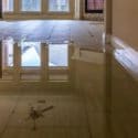 water leaking on the floor