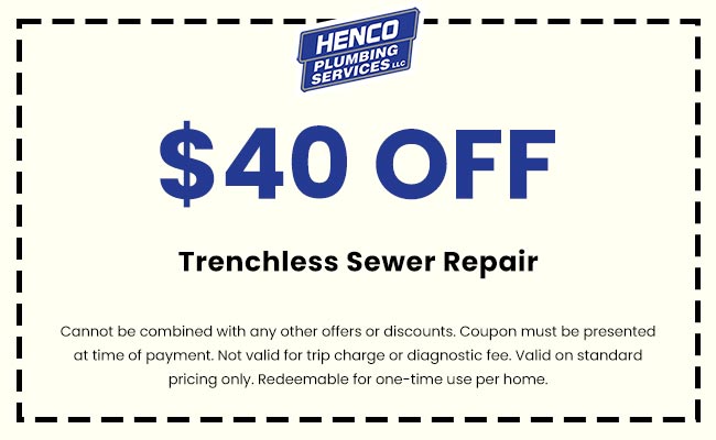 Discounts on Trenchless Sewer Repair