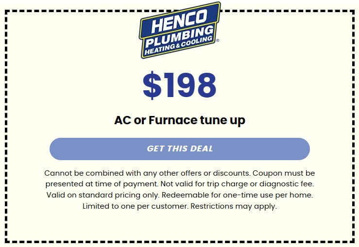 $198 AC or Furnace tune up
